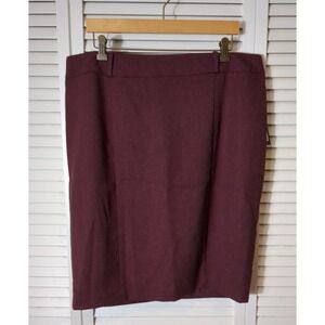 Mossimo‎ Supply Co. Women's "Bloodstone" Pencil Skirt 18 Plus Office Siren
